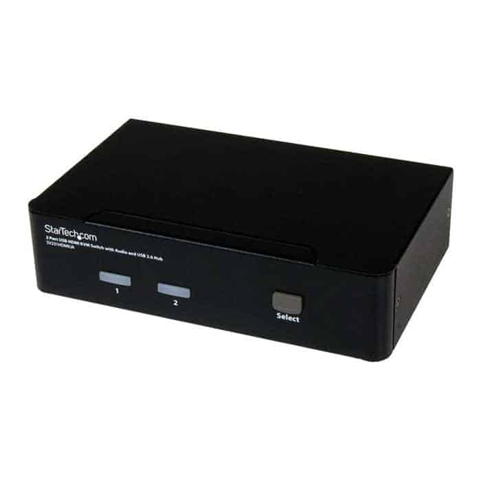 (image for) StarTech SV231HDMIUA 2 Port USB HDMI KVM Switch with Audio and USB 2.0 Hub